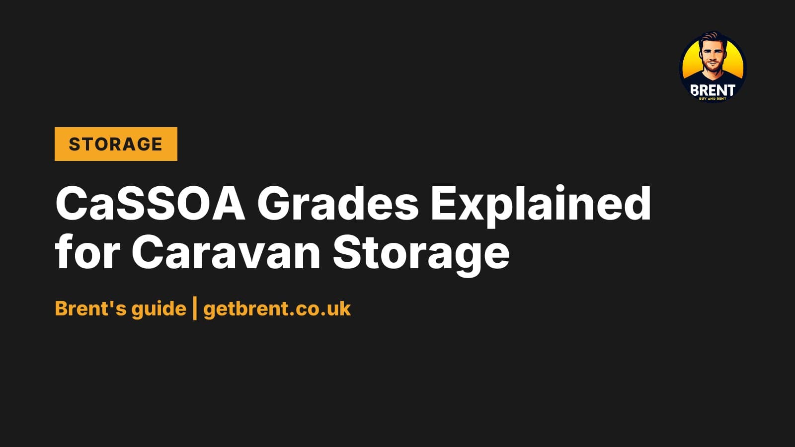 Illustration for CaSSOA Grades Explained for Caravan Storage