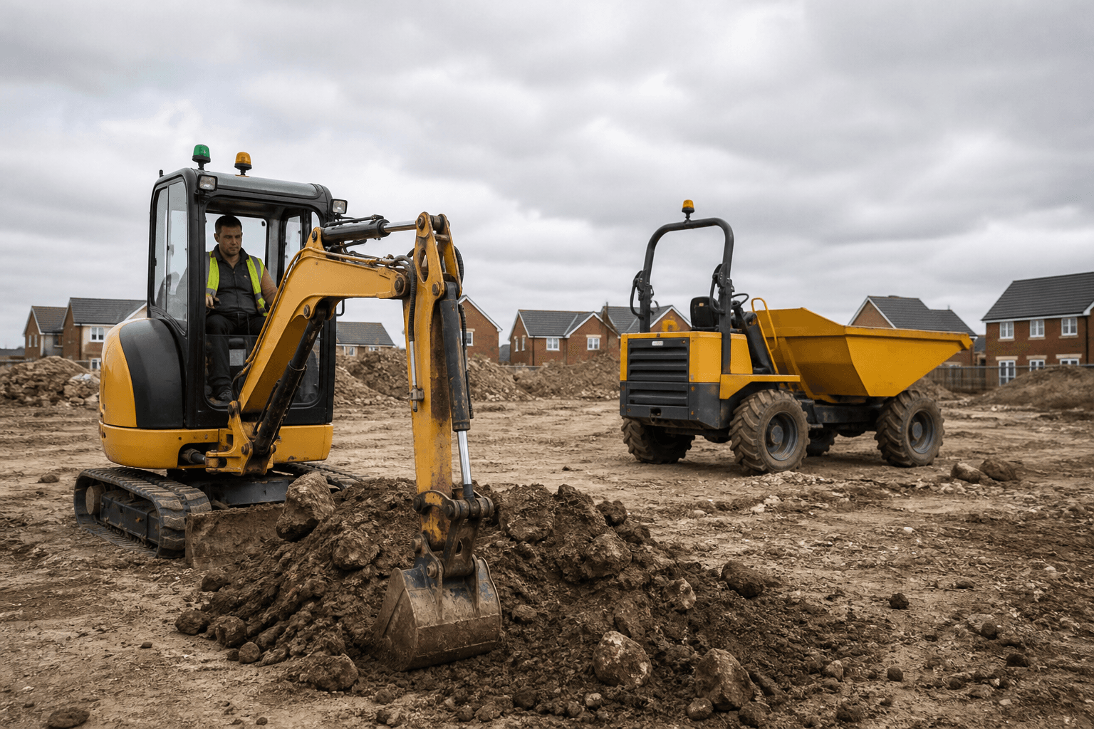 Illustration for Do You Need a Dumper With a Mini Digger?