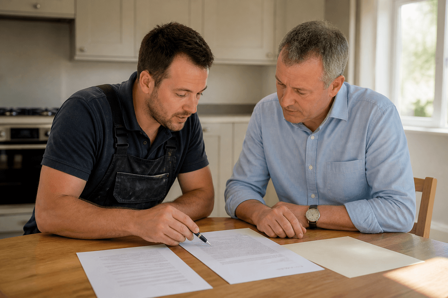 Illustration for Do You Need a Written Contract With a Tradesperson?