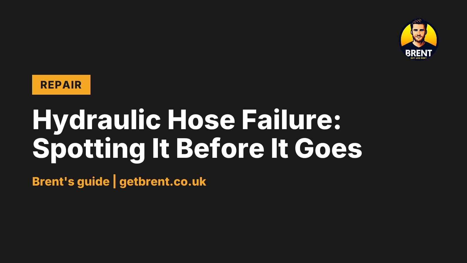 Illustration for Hydraulic Hose Failure: Spotting It Before It Goes