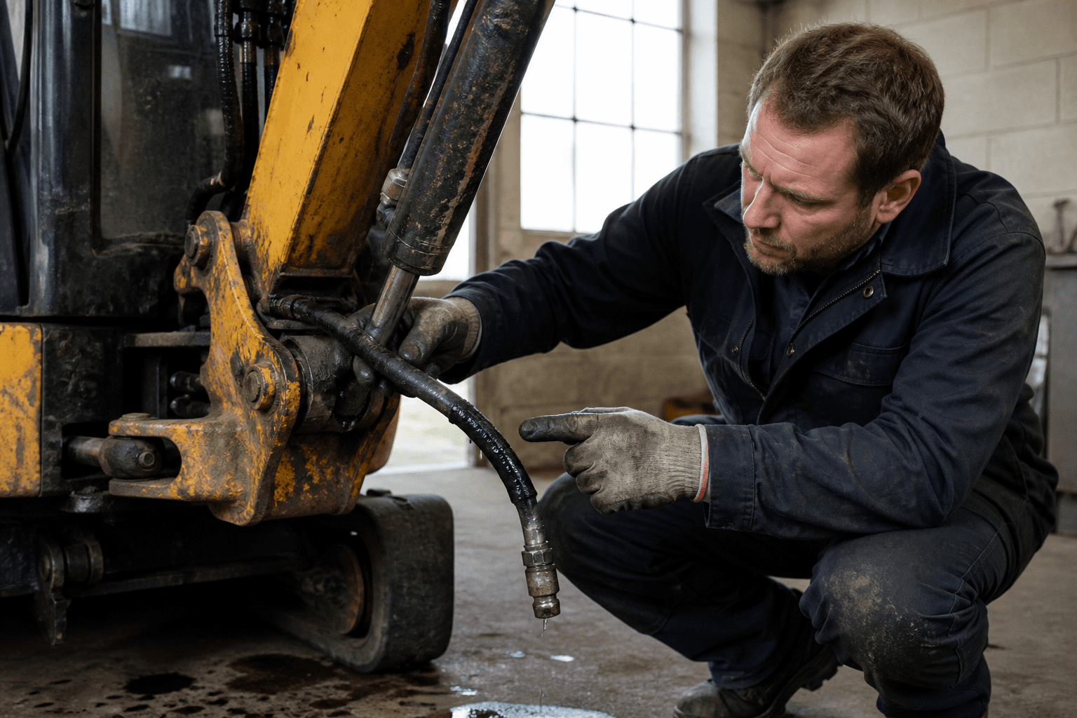 Illustration for Hydraulic Hose Failure: Spotting It Before It Goes