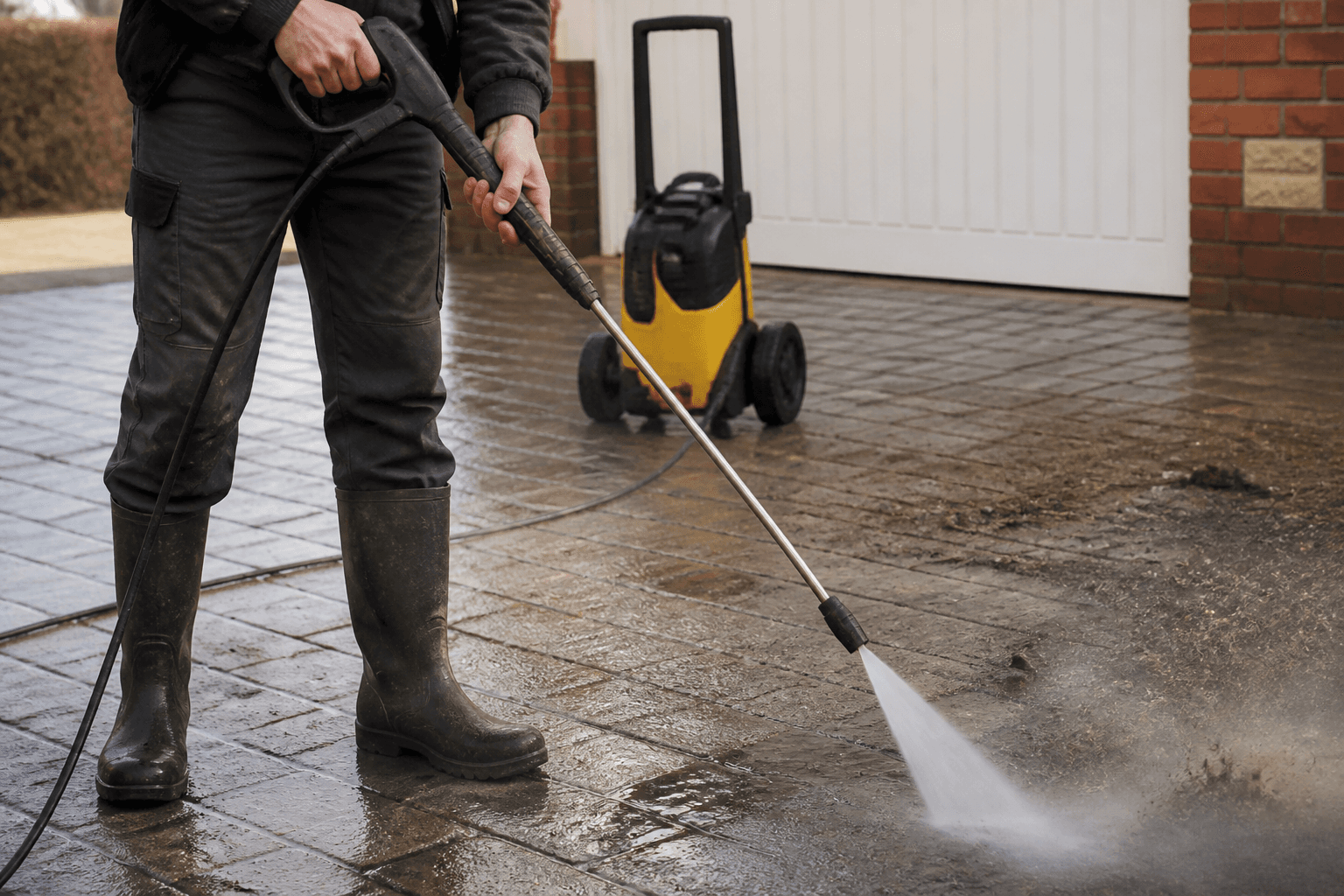 Illustration for Pressure Washer: Hire or Buy?
