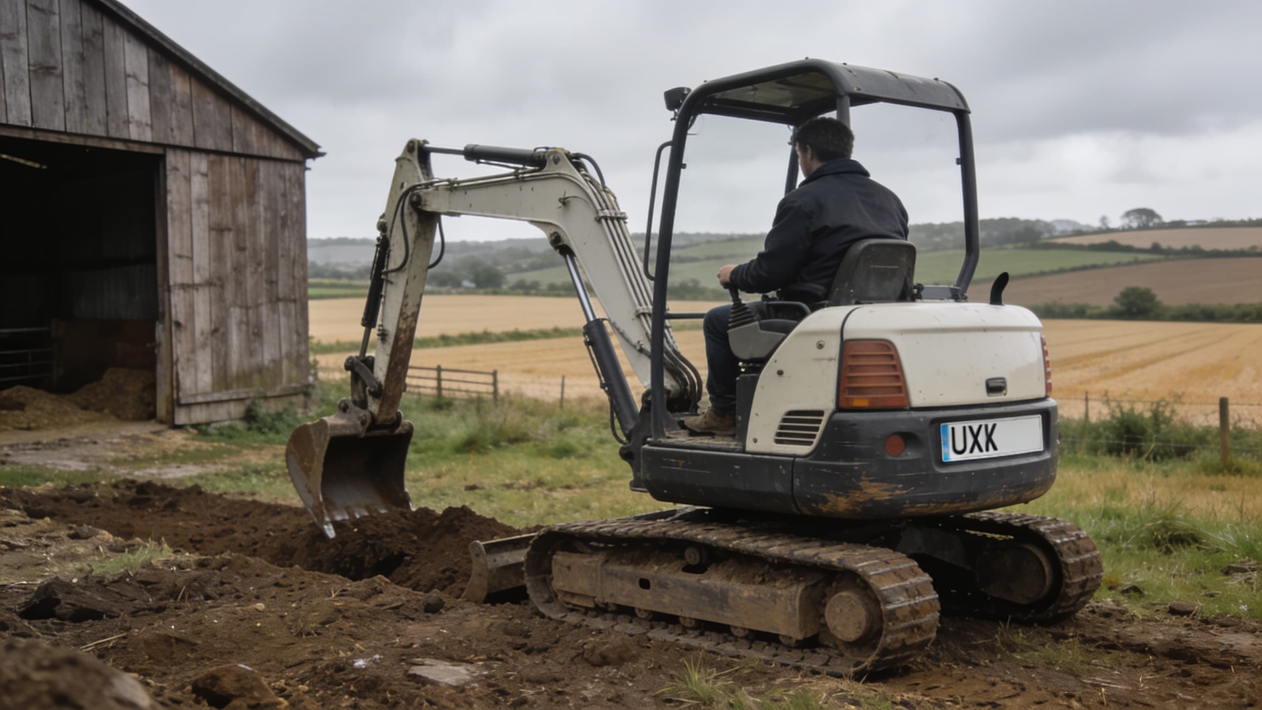 Illustration for Digger Hire: With or Without an Operator?