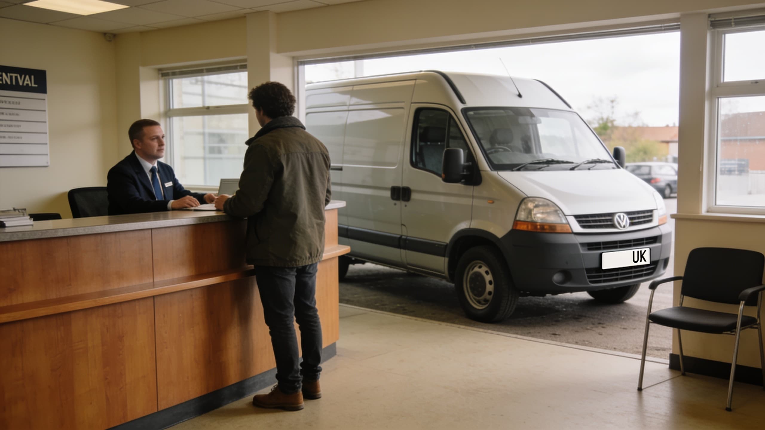 Illustration for What age do you need to hire a van in the UK?
