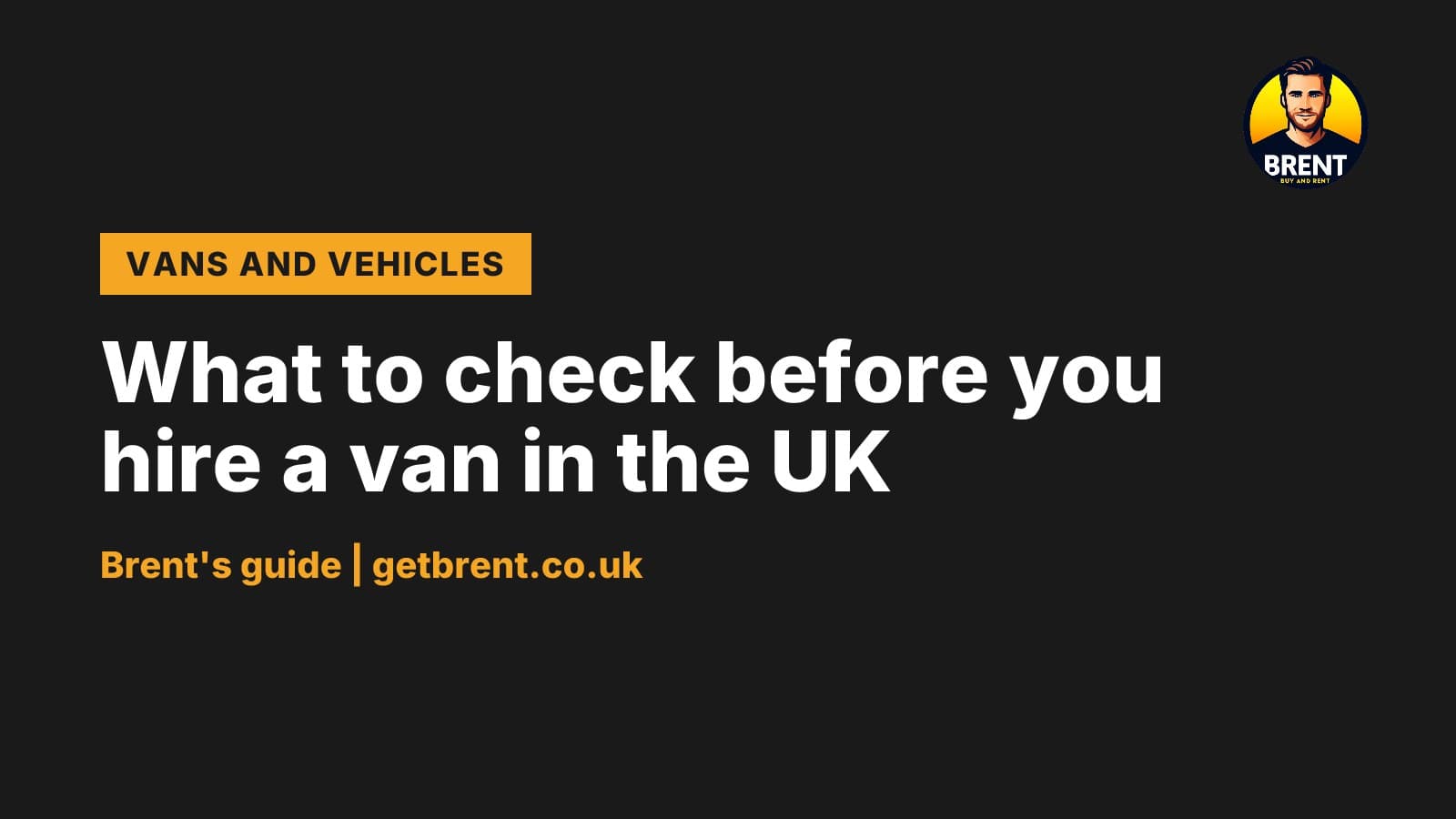 Illustration for What to check before you hire a van in the UK