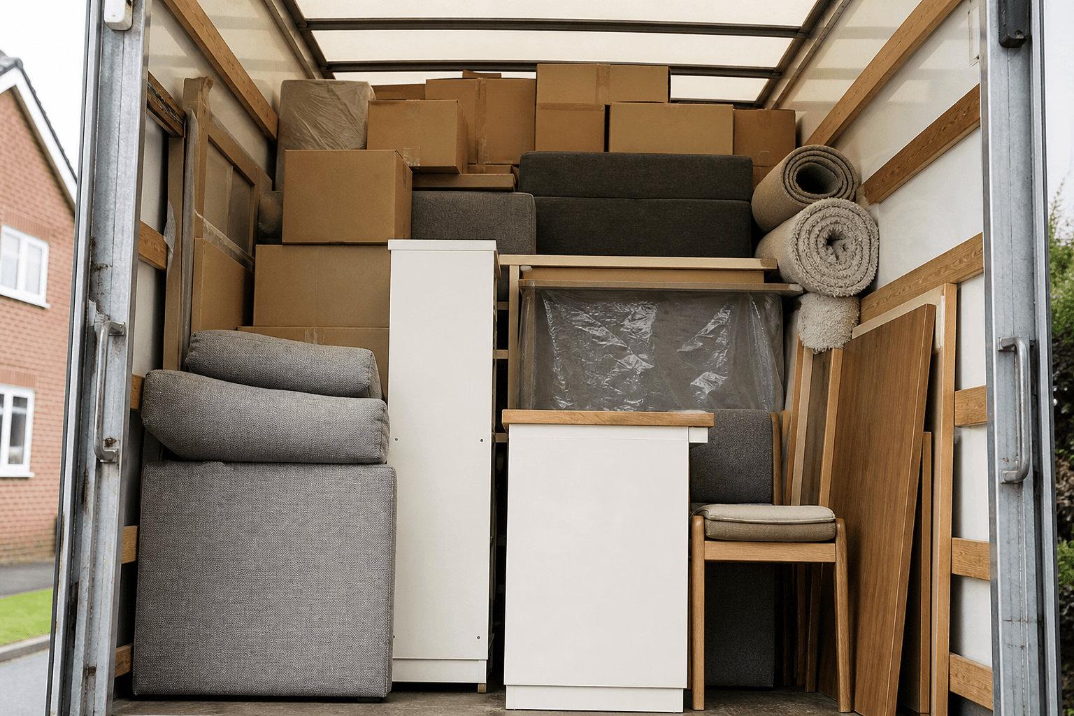 Illustration for What Fits in a Luton Van?