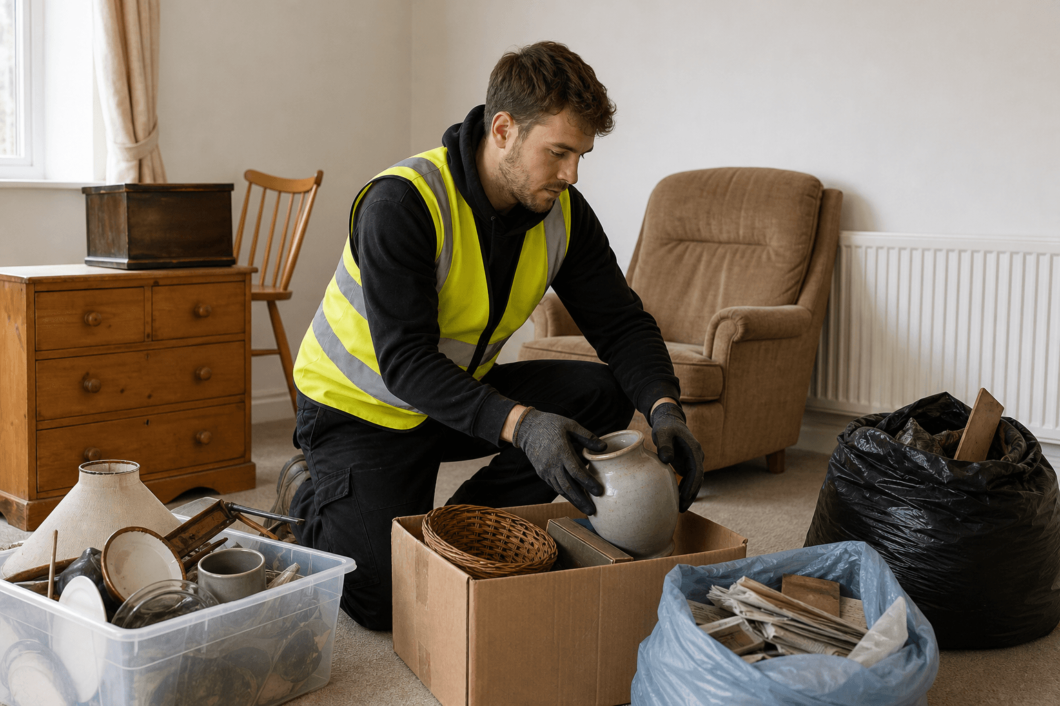 Illustration for What Happens to Your Stuff in a House Clearance?