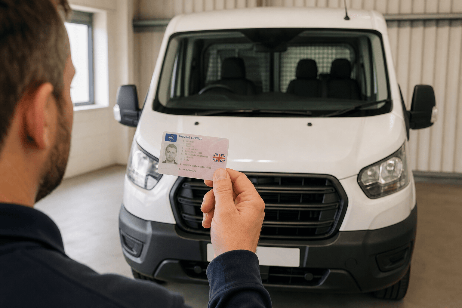 Illustration for What size van can you drive on a standard licence?